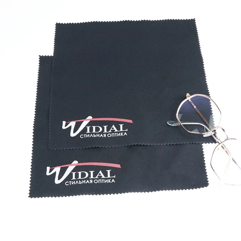 Passive Components digital Print wine color blind glasses microfiber clean cloth for free gift