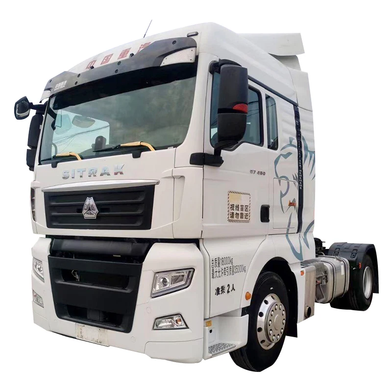 2022 Sinotruk howo sitrak 6x4 diesel fuel engine one sleeper cab tractor tow truck for sale