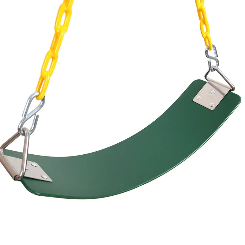 5 Seats Outdoor PVC Coating Plastic Stable Baby Cradle Swinging Chair Outdoor Garden Swing for Sale Toy Set Metal Customized