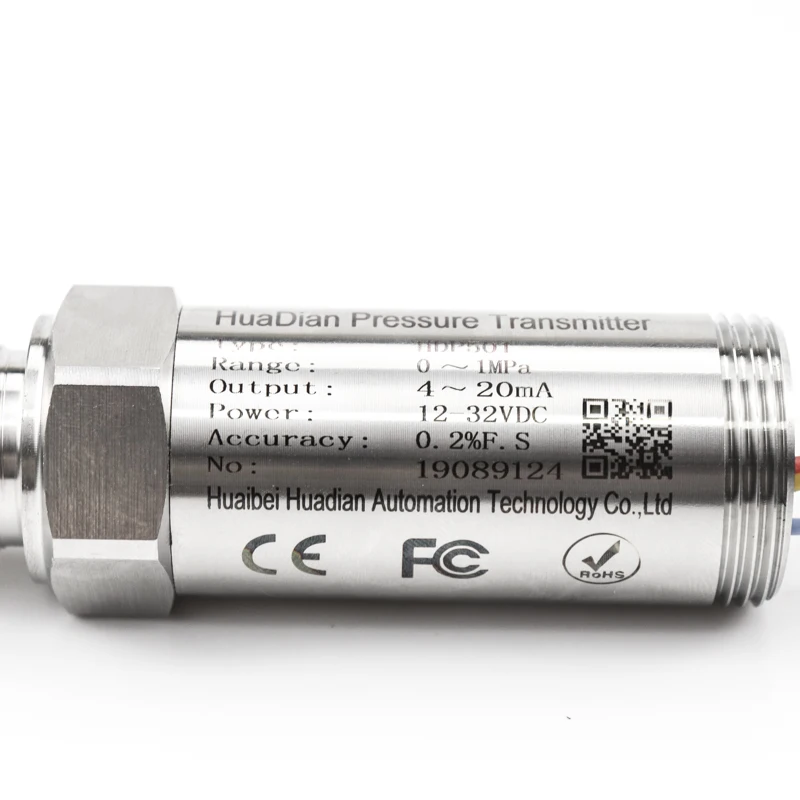 water pipe pressure sensor 420ma pressure transmitter transducers