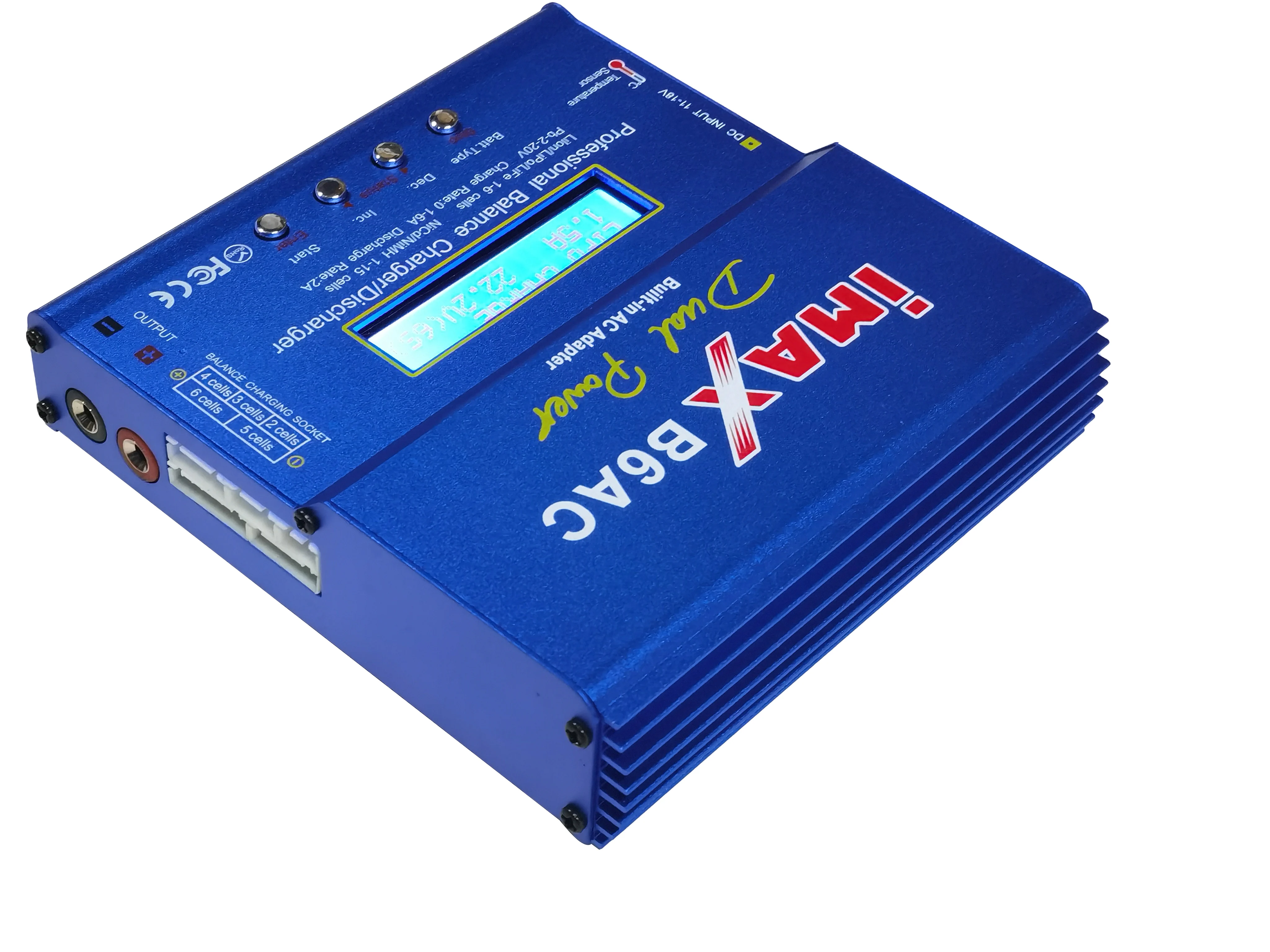 IMAX B6AC 80 Вт 6A LiPo балансирующее зарядное устройство Разрядка Для Lipo/li-ion/LiFe/NiMh батареи
