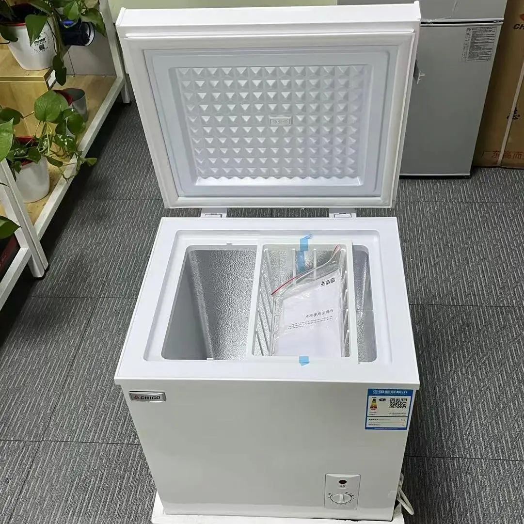 42l Mini Small Portable Cream Cabinet Household Low Energy Commercial Single Door Deep Freezer Home Freezers