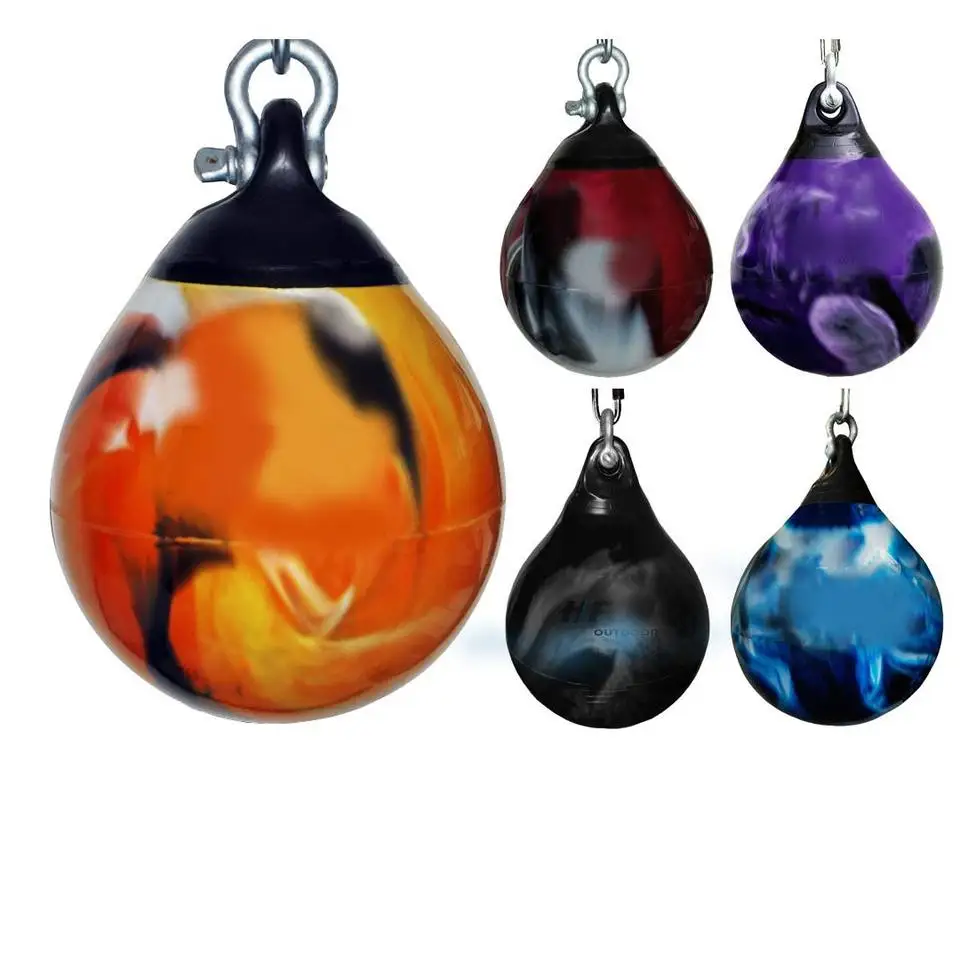 Wholesale PVC Training Fitness Heavy Water Filled Aqua Punching Boxing Bag-15inch