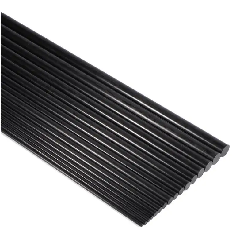 
Solid Carbon fiber rod for industry use high tensile strengthand lightweight 