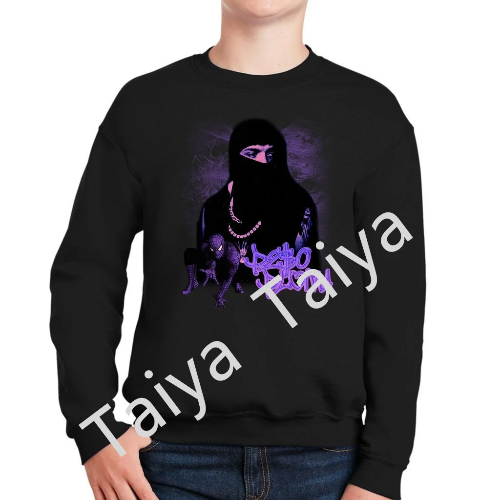 2024 Peso Pluma spider Crewneck Tour Unisex Heavy Blend Hooded Sweatshirt