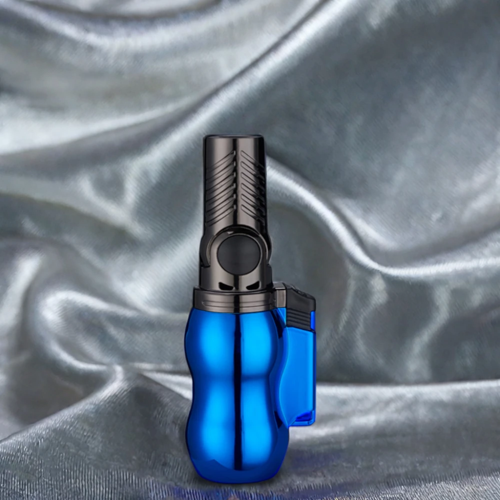 BS-117 Adjustable Flame butane gas jet micro-jet flame smoke lighter