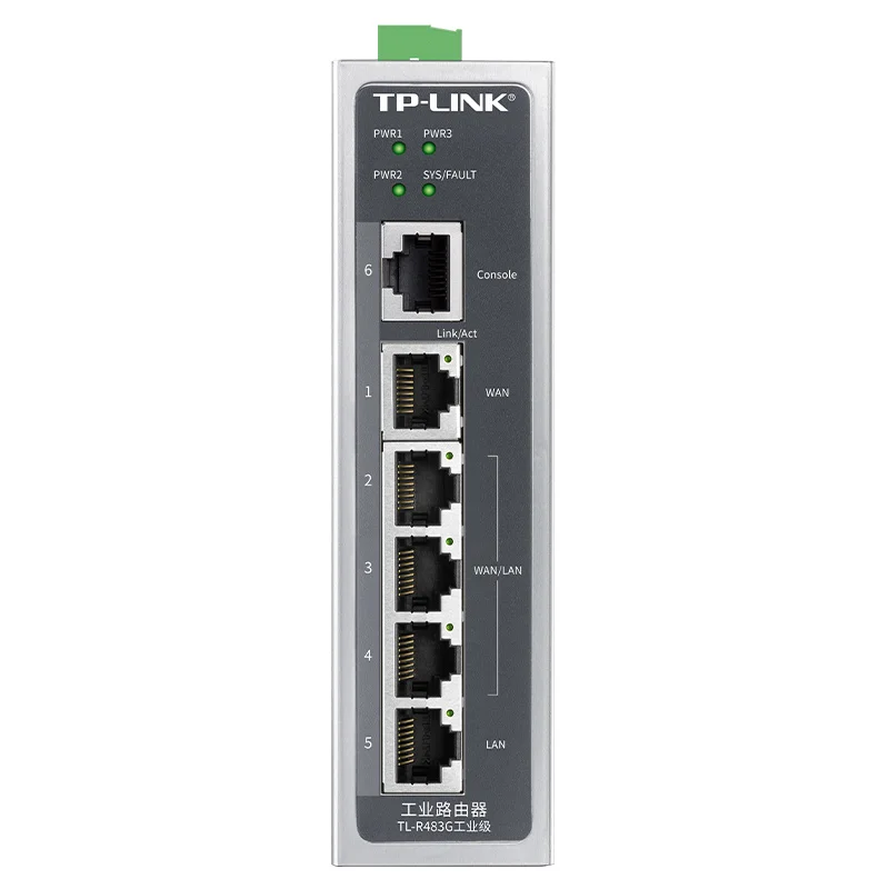 Multi WAN Gigabit Enterprise VPN Router TL-R483G Industrial Enterprise WiFi IP30 Antenna Interface Smart Switch Wifi