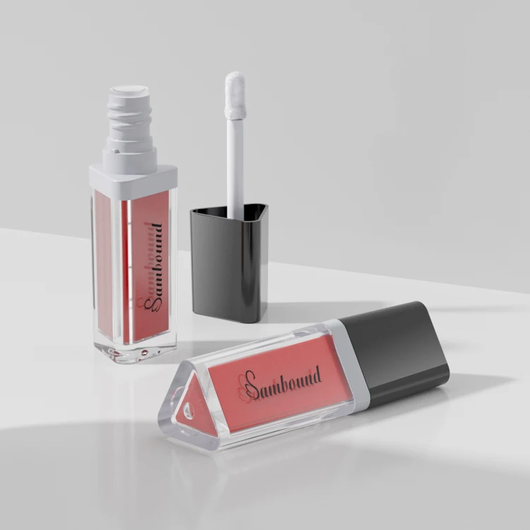 triangle lip gloss tube designer chain bling white agag 15ml 100 stopper 1ml 8ml dress black trendy fairy sparkle lipgloss tubes