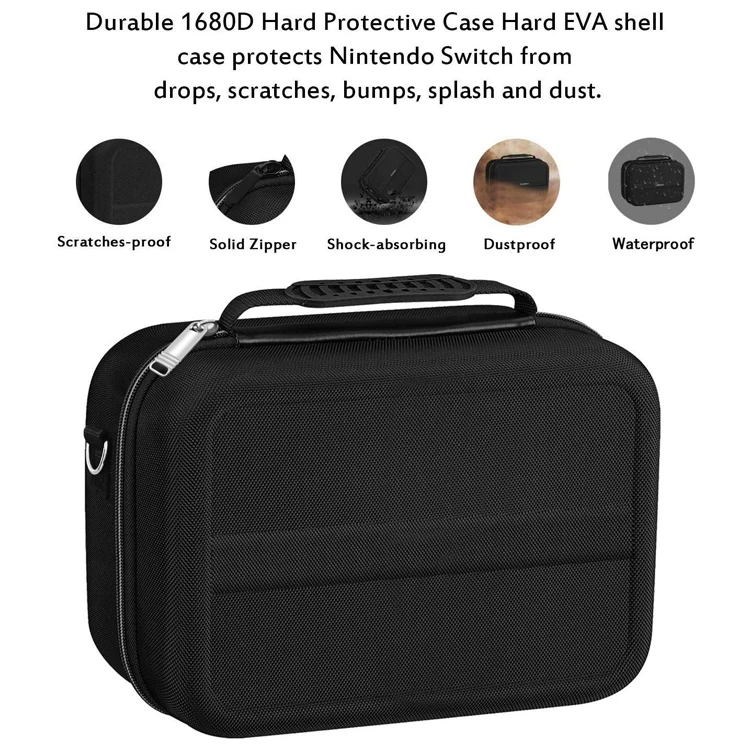  Manufacturer customized portable strong protection functional electronic products bag Nintendo switch package EVA game