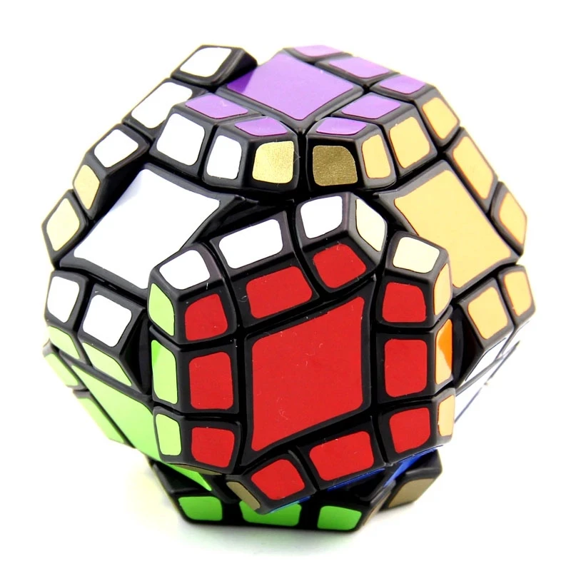 LanLan 12 Axis Dodecahedron Magic Cube Anti-Stress Puzzle Educational Toys for Children