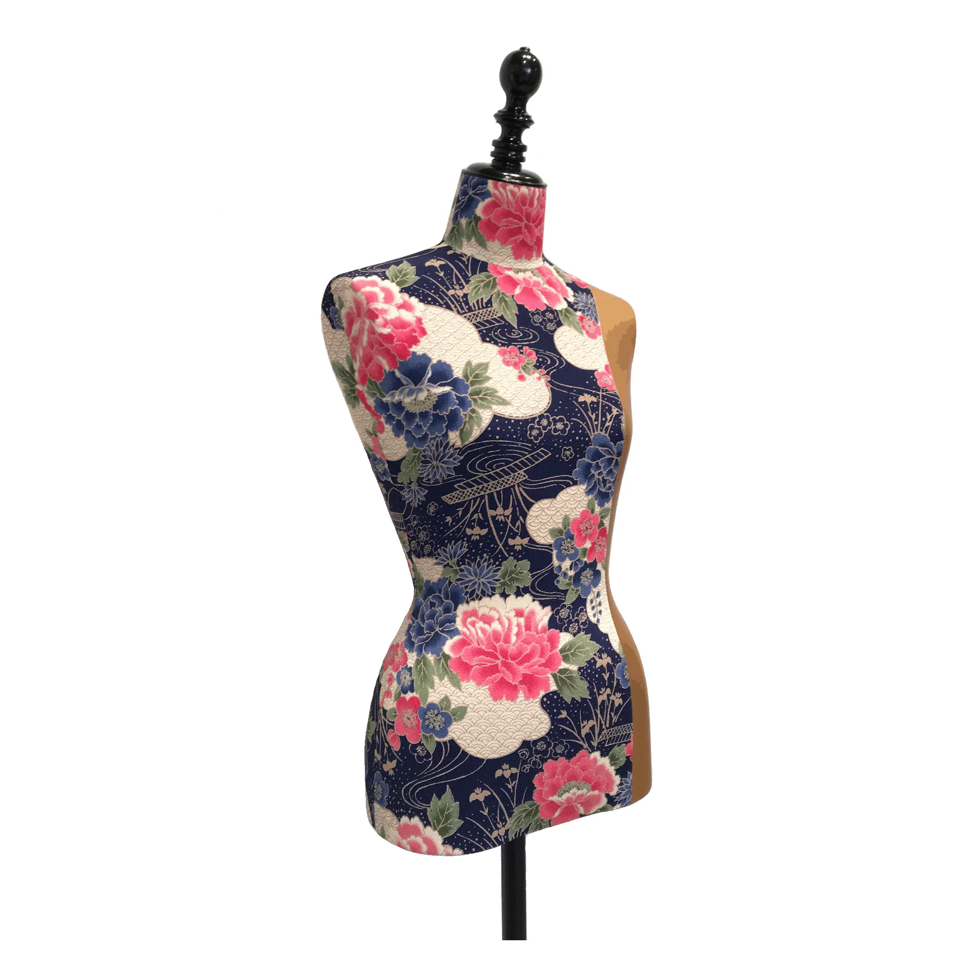 Small Lots 100 Pieces Available Unmatched Excellence Fabric Curvy Christmas Colors Mannequin Woman Torso From Japan