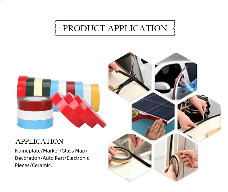 heat resistant high adhesion double sided tape with EVA foam