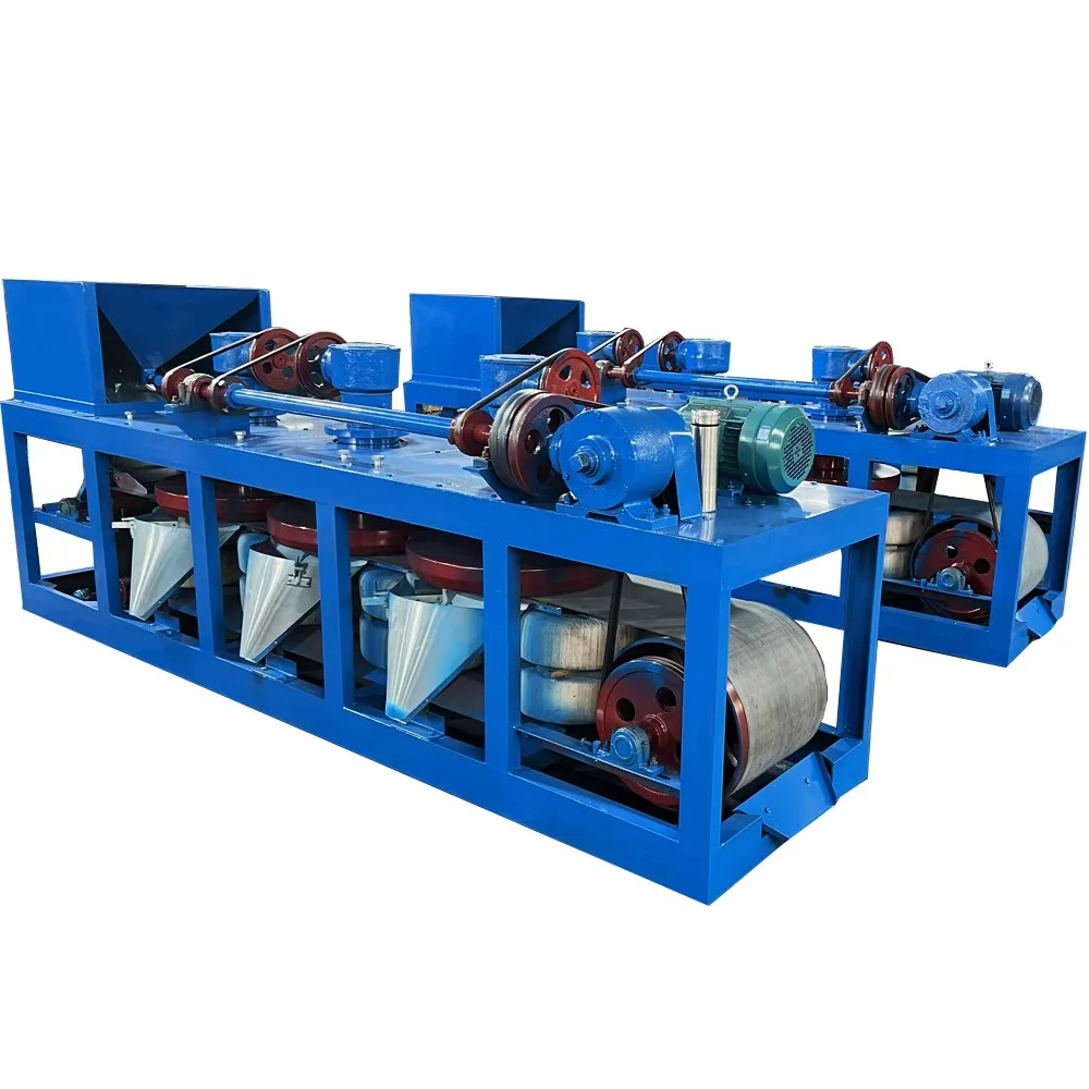 3 Disc Magnetic Separator Monazite/Zircon/Iron 18000-20000GS Mining Dry Magnet Separator Machine
