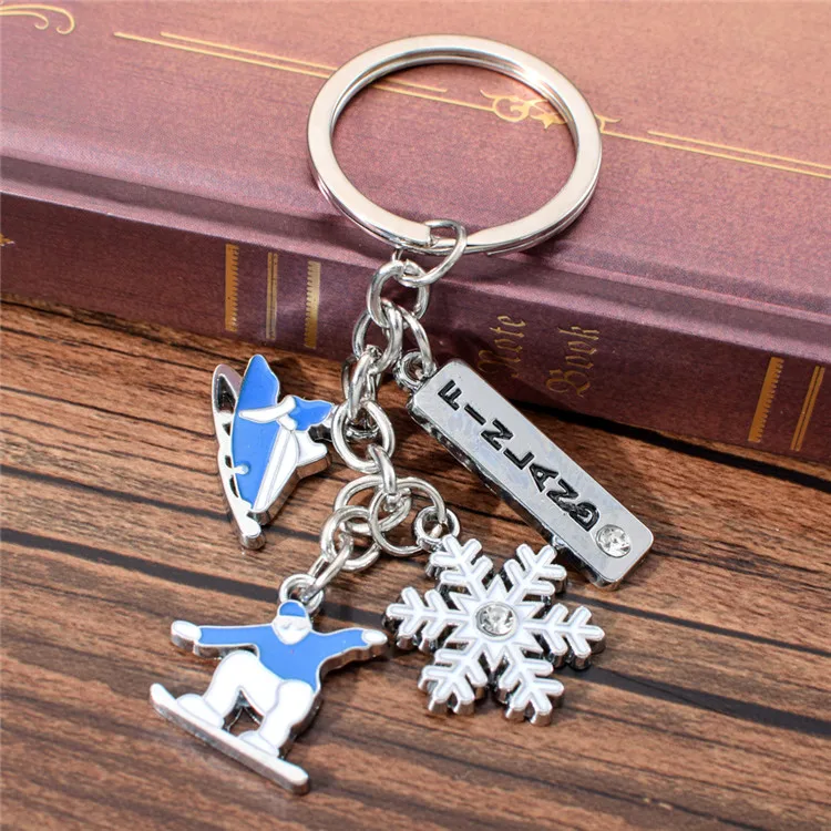 2022 Attractive Style Tourist Souvenir Zinc Alloy Key Chains, Finland Tourist Tag Keychain Souvenirs