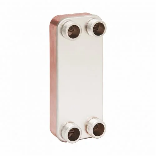 Custom made brazed heat exchanger plate type for refrigeration and heating