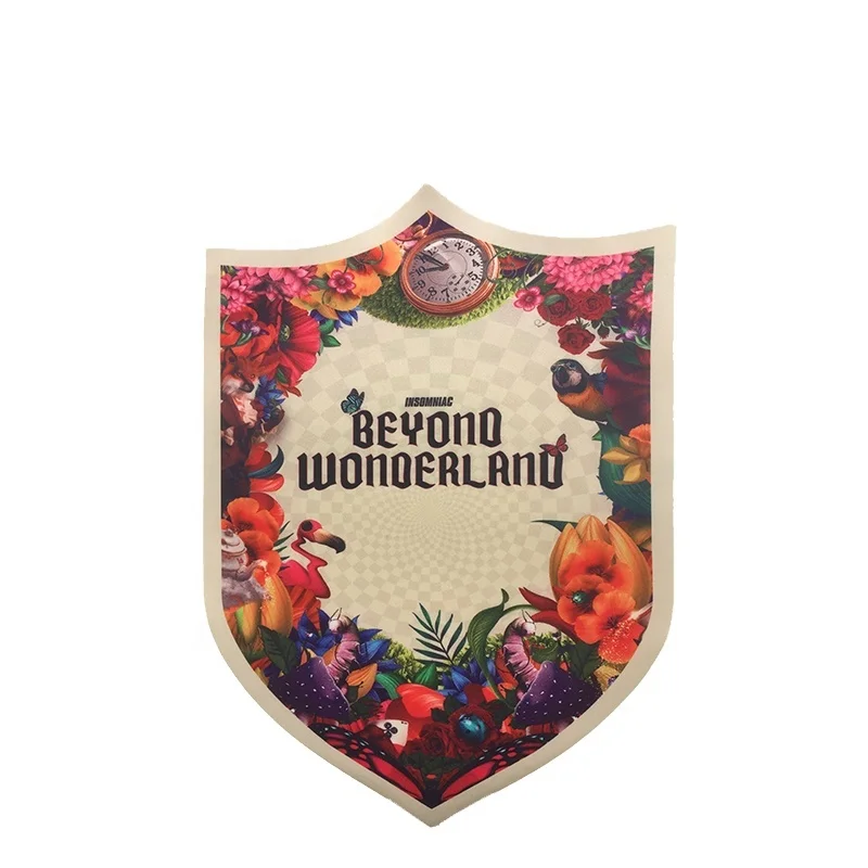 Colorful Custom Printed Patch Logo Dye Sublimation Patches Woven Patches Big Size for Bag Clothing Garment Accessories