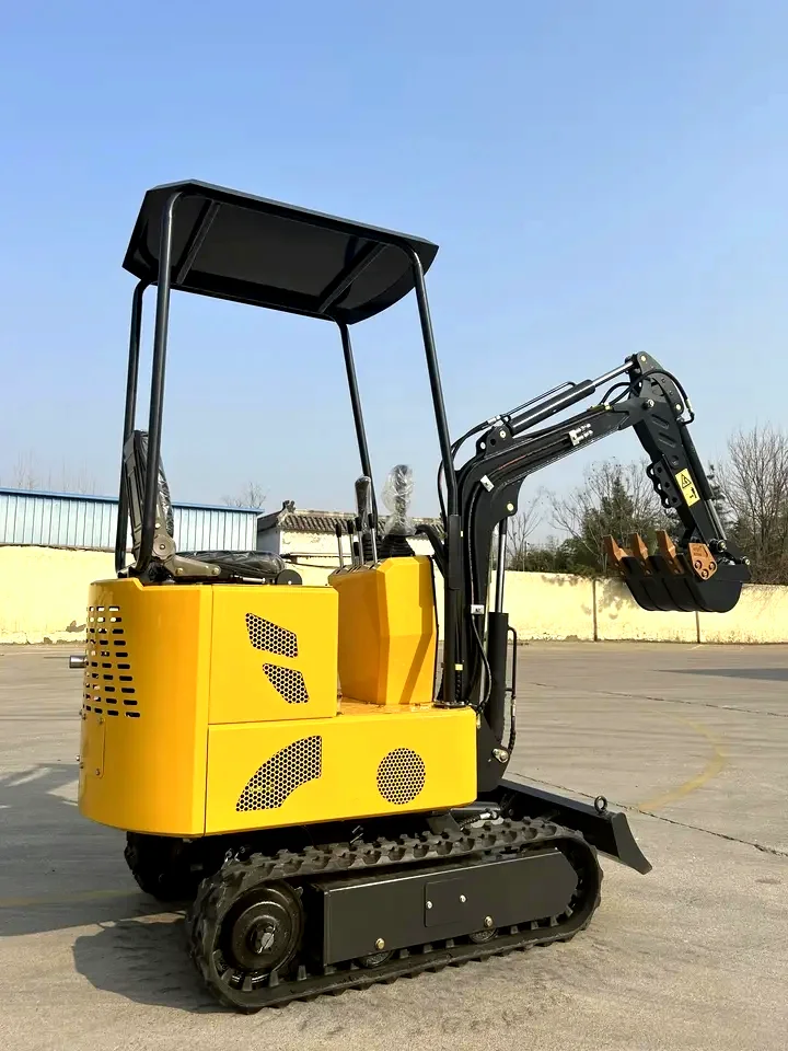 CE/EPA excavator 0.8ton 1 ton 1.2 ton mini bagger digger machine farm crawler excavator mini for sale
