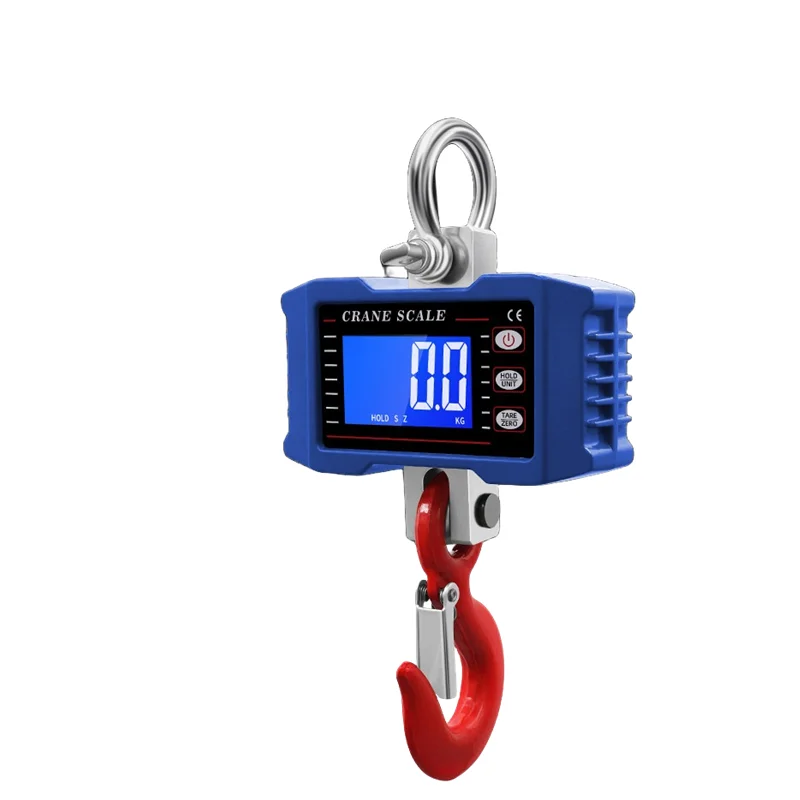 Aluminum die-casting smart type 300kg OCS-S weight hanging scale for meat