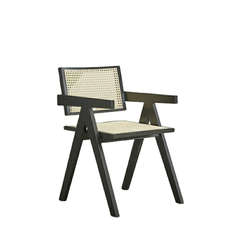 Factory Manufacturer Cheap Patio Woven Wooden chair  Restaurant Dinning Room Chairs