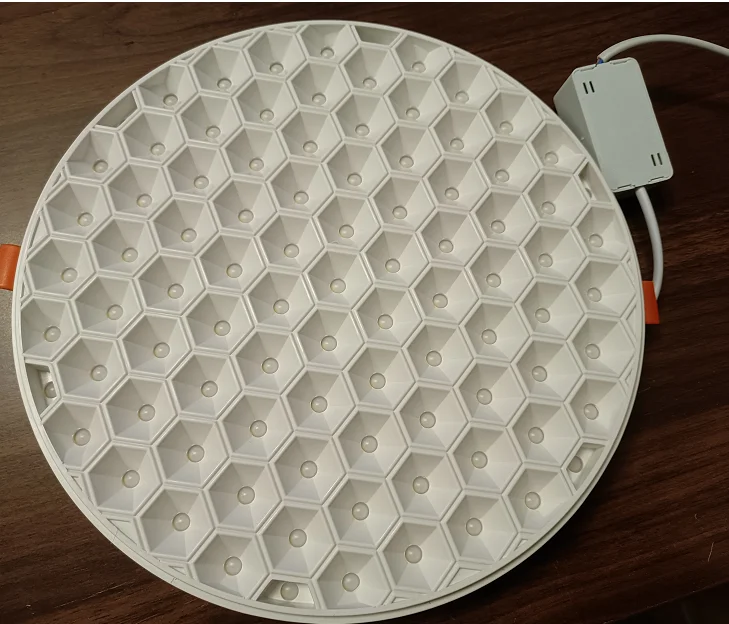panel light LED round flat panel light integrated ceiling recessed light