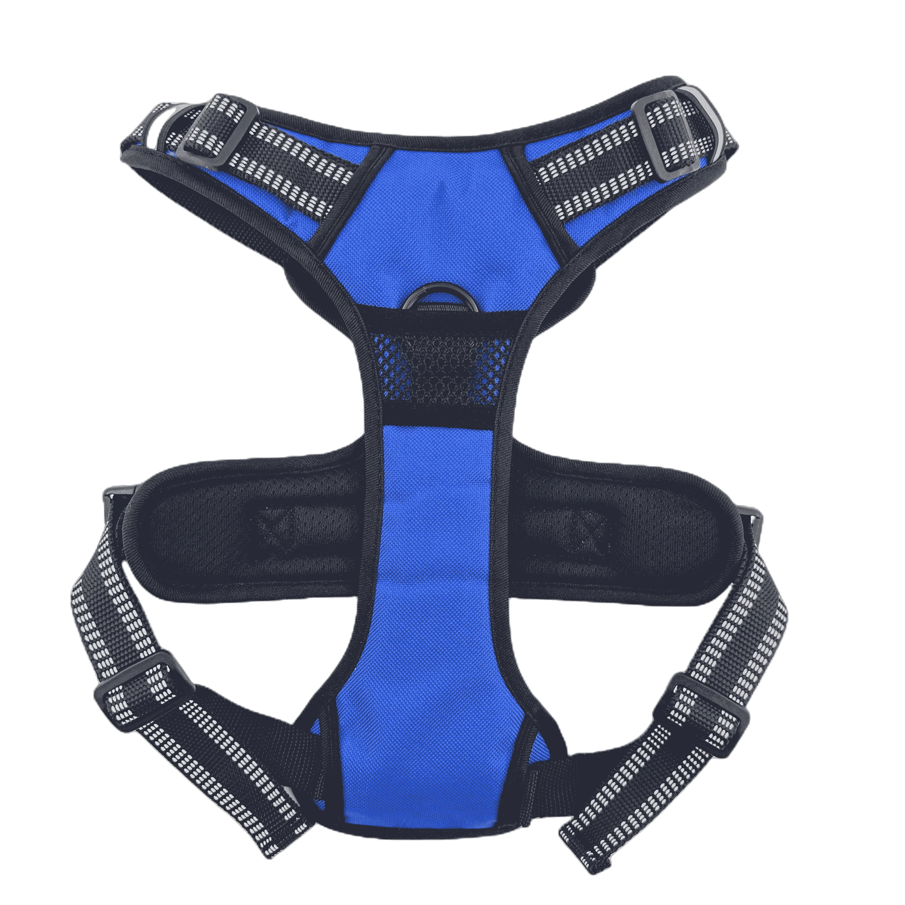 Duty Dog Walking Safety Novelty Designed Neoprene Padded Step In Front Patterned Dog Luxury Pet No Pull Harness Set Leash