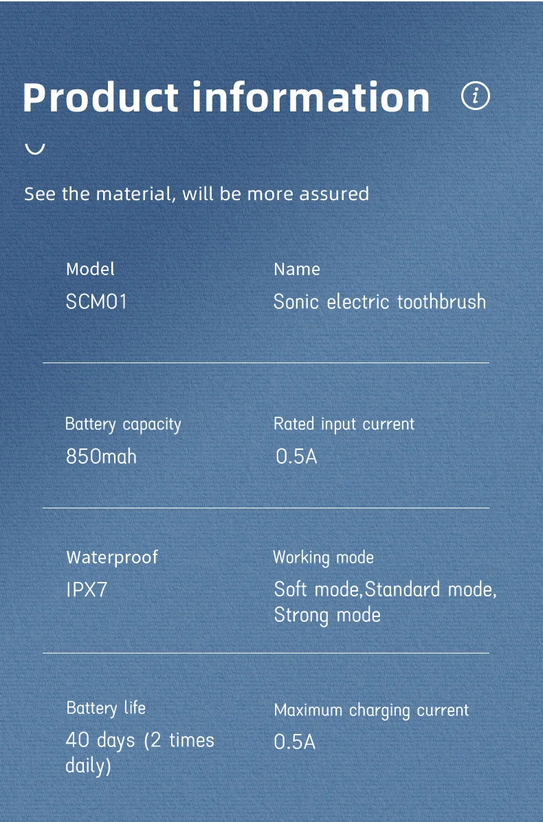 Professional  electric toothbrush travel adult toothbrush smart sonic electric with mini soft head