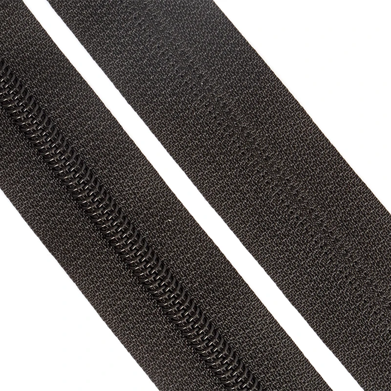 Wholesale High-Quality Open-End Nylon Zippers Customizable Reverse Coil Zippers