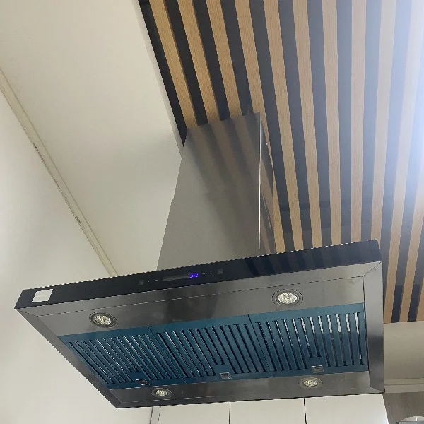 Double sides range hood Good Price New Trend Kitchen Hood Touch Kitchen Chimney Deep Silent Range Hoods Guangdong