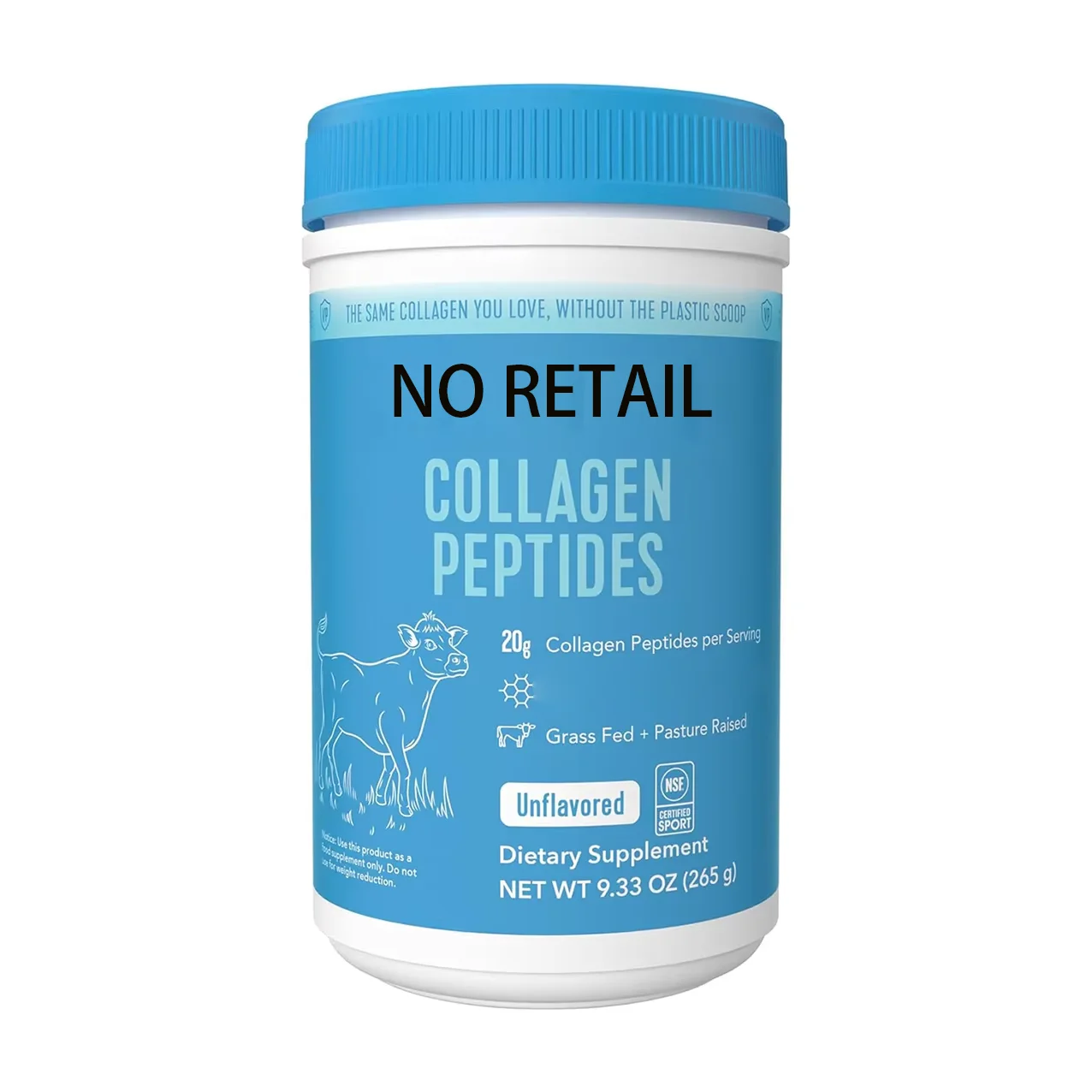 Only Custom Support Private Label Natural Hydrolyzed Collagen Powder Grass Fed Collagen Powder