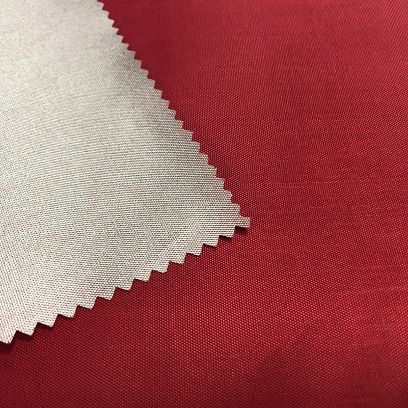 Waterproof Outdoor Fabric 210D Silver Coated Airtight Oxford Cloth for Umbrella Tent