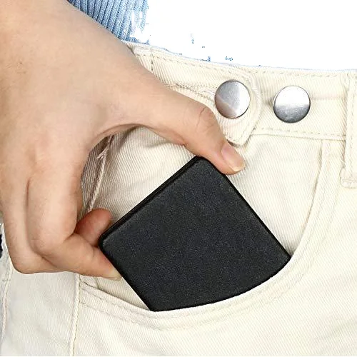 Lovely Portable Double-Sided Cosmetic Mirror Compact Folding Handheld Travel Makeup Mirror with Magnifying Feature