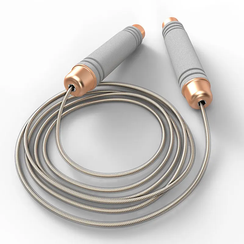  Skipping Ropes Heavy Weighted Speed Steel Wire Jumping Calorie Crossfits Workout Boxing MMA Gym Fitness Jump