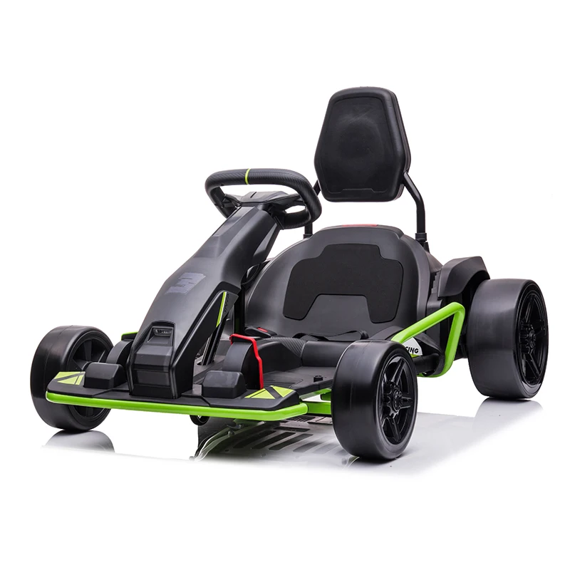 24V Drift Electric Racing Go Karting Cars Double Motors Driving Big Power Pedal Go Karts For Kids Adult Go Kart