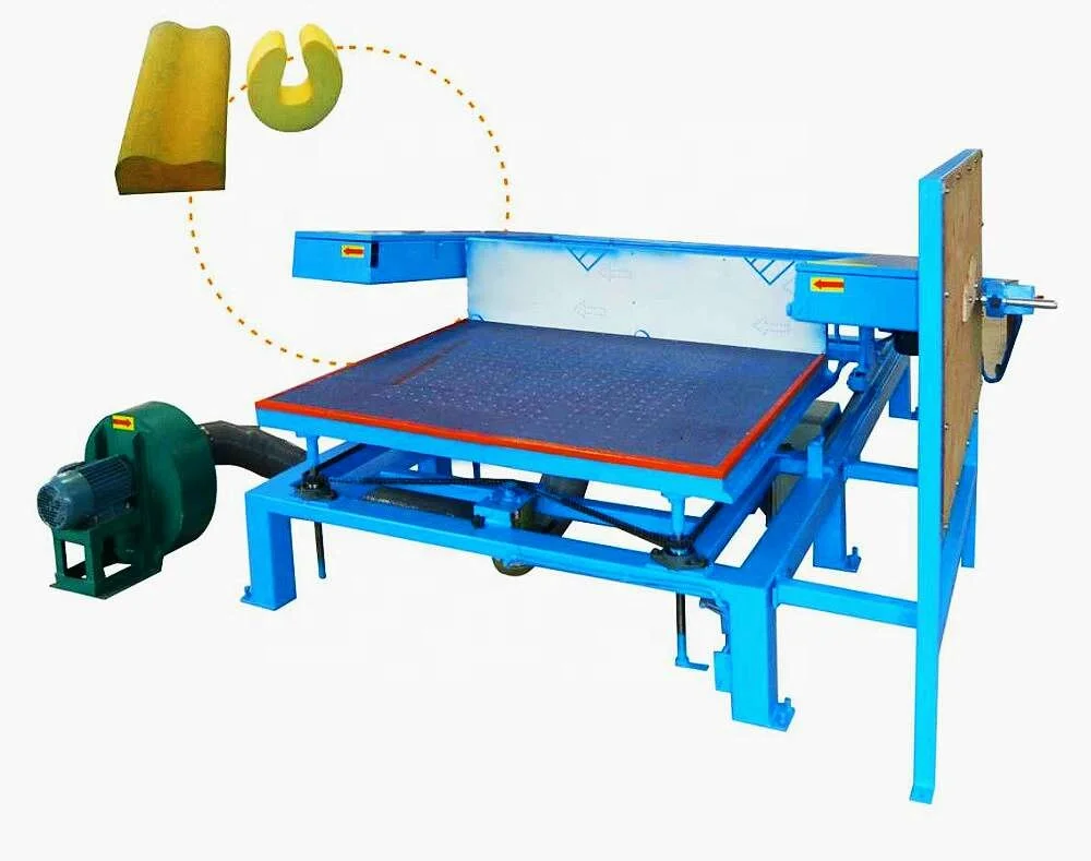 Manually operate foam contour cutting machine for sponge copying cutting equipment
