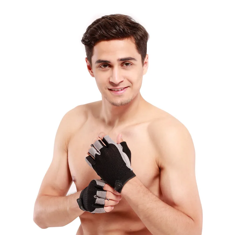 
Aolikes Thin Breathable Women Cycling Fitness Half Finger Gloves 