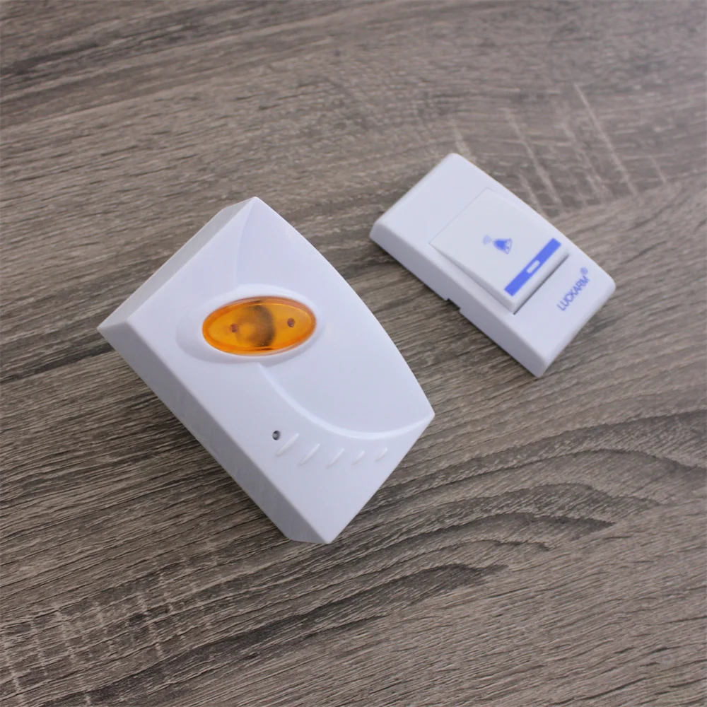 Modern Home Use Doorbrell Wireless Remote Control Ring Door Bell Easy Installation 32 Melody AC 110V/220V Apartment Battery Plug