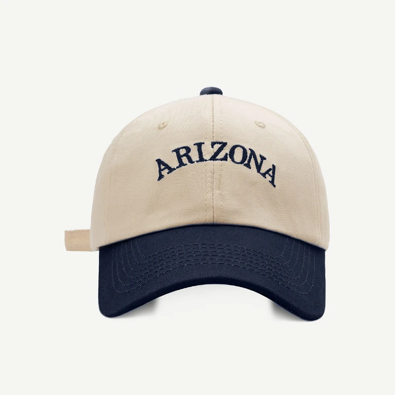 Comfort Modern Style Custom Embroidery Logos Two Tone Color Match Fitted Sport Hat Baseball Cap