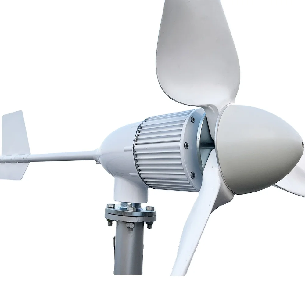 800W 2kw 3KW 5kw Wind Turbine Home Use Wind Generator Horizontal Windmill Alternative Energy Generators With Hybrid Controller