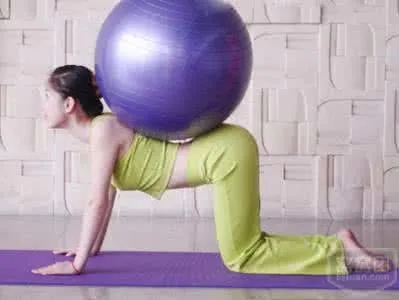 65cm pink  yoga ball gym ball swiss ball with hand pump