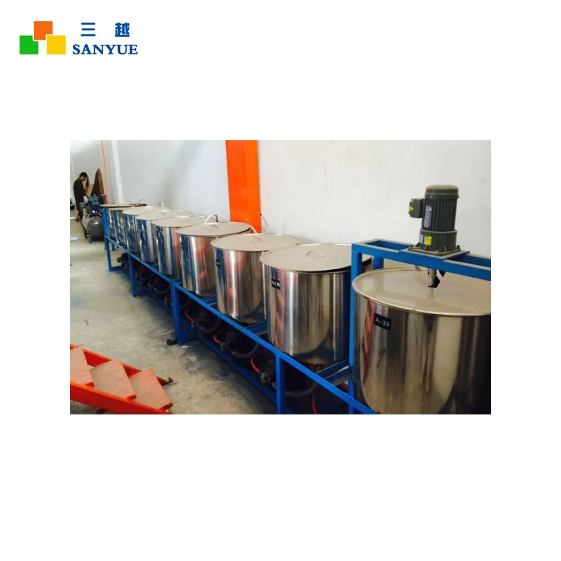 Automatic Foaming Production Line Horizontal Mattress Foam Making Machine