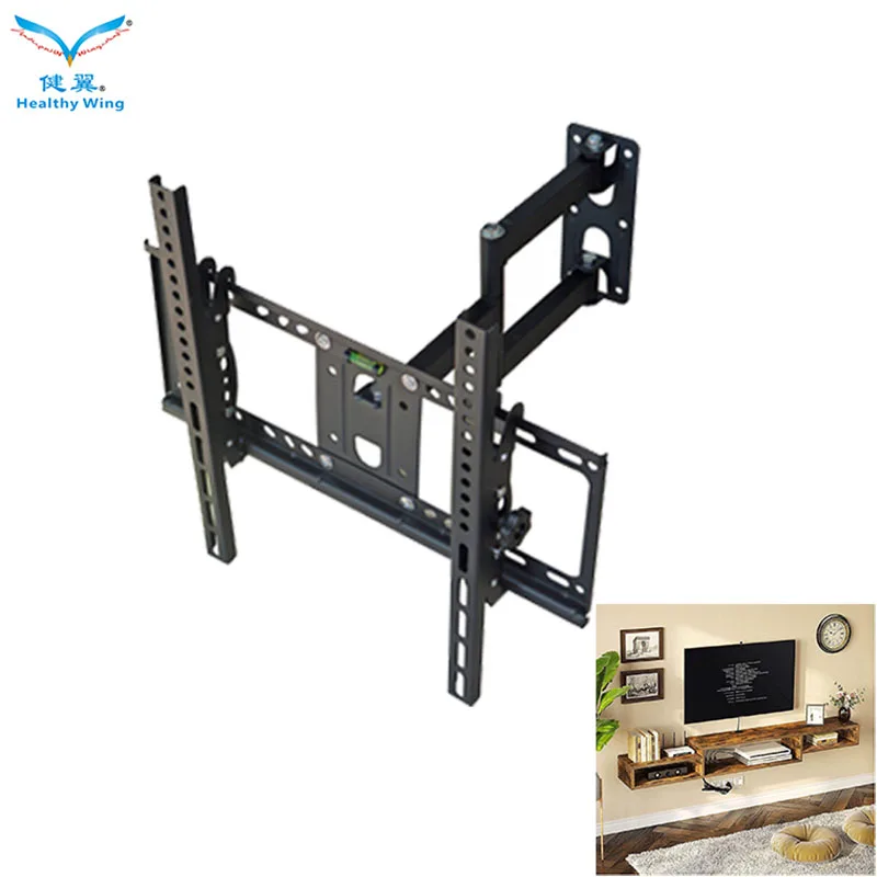 Tv Wall Bracket Long Reach Arm Tv Mount With Black Color Led Tv Wall Bracket Mount Bracket Wall