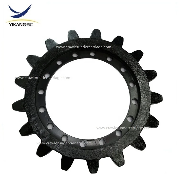 New MST800 Sprocket used for Morooka excavator undercarriage spare parts with high quality from China Yijiang Machinery