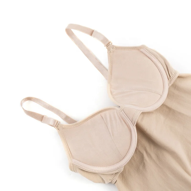 
Manufacture high quality women tank top padded adjustable shoulder camisole with shelf bra 