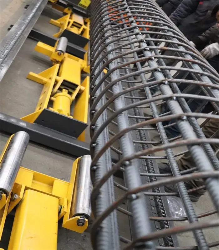 full automatic rolling reinforcement steel rebar welder robot welding