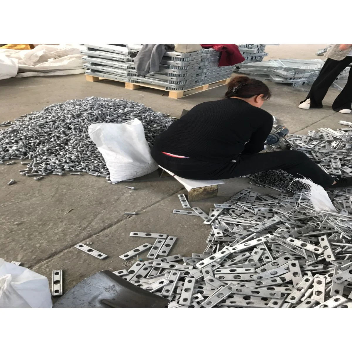 Прямой для подвешивания кабеля Разъем 3 болта Guy хомут стальной кабельный зажим горячее цинкование подвеска Прямой зажим