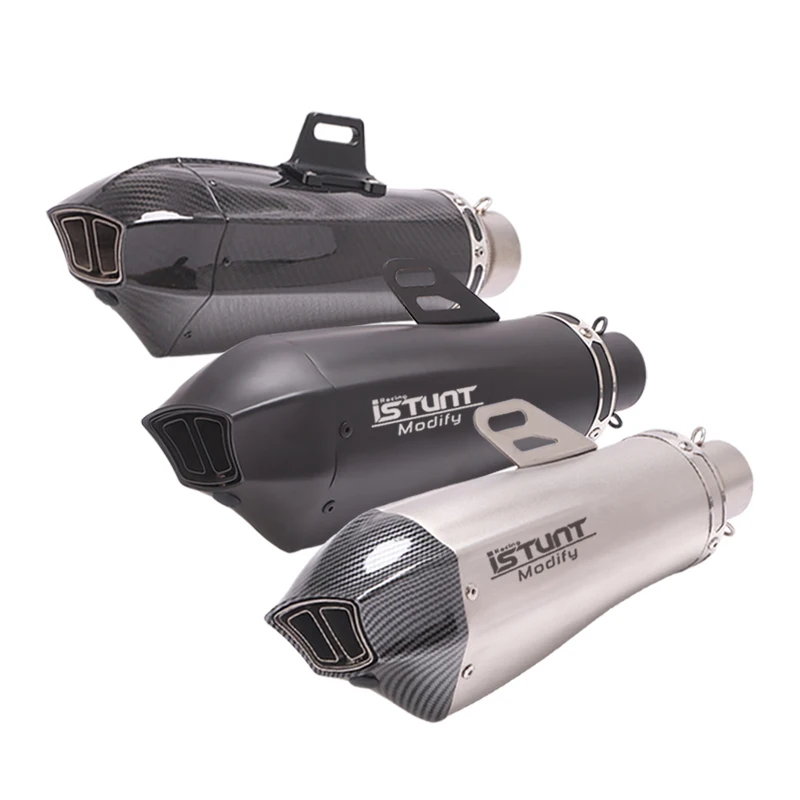 Motorcycle Universal Exhaust 51mm stickers muffler for Z900 GSXR1000 SV650 R6 R3 ZX6R ZX10 K7 MT07 Tmax530 F650GS