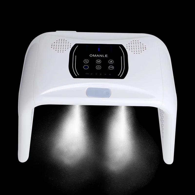 Portable NIR Phototherapy Light PDT Machine Red Light Therapy Targets Face Head Red Lamp  Near Infrared
