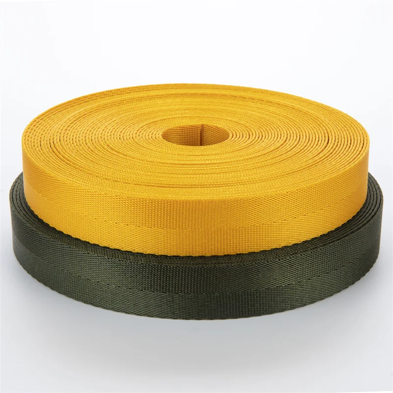 High Strength Crew Safety System Components Parachute Custom Herringbone 2 Twill Tape Nylon Webbing