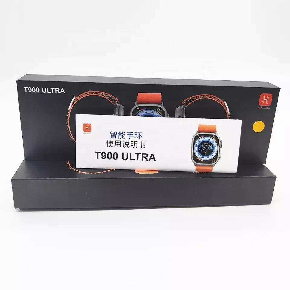 2023 Newest T900 Ultra 2.02 inch Full Touch Screen Smartwatch Serie 8 Reloj Inteligente Wireless Charging Smart Watch T900 ultra