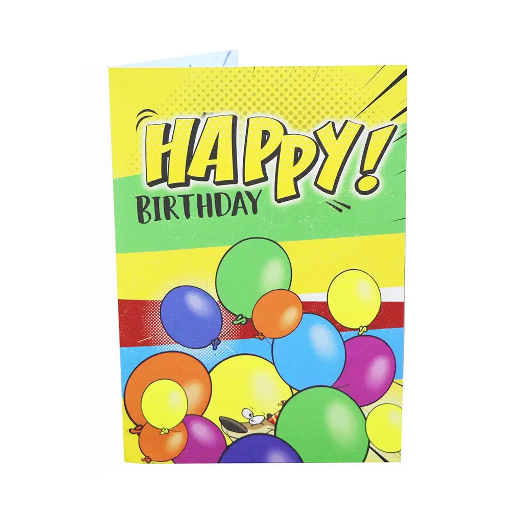 Custom music greeting card birthday audio recorder voice chip musical sing song card for your loved one